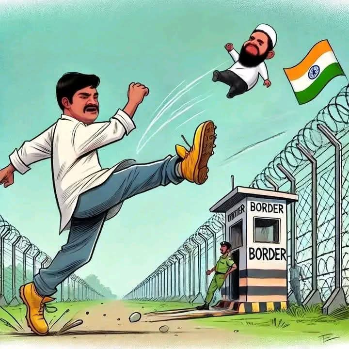 *भारत में लगभग 5-10 करोड़ बांग्लादेशी और रोहिंग्या अवैध रूप से रह रहे हैं!*

*वे हमारी नौकरियाँ, हमारी सरकारी योजनाएँ, हमारी शांति और सुरक्षा छीन रहे हैं।*

*यदि अमेरिका की भांति हम भी उन्हें ढूँढ़कर वापस भेज सकें तो...*
- *हमारी कर दर 50% कम हो जाएगी!*