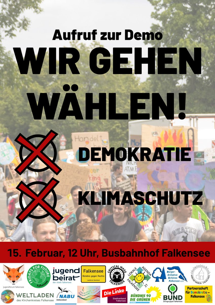 WIR GEHEN WÄHLEN !

HEUTE 12 UHR AM BUSBAHNHOF IN FALKENSEE ❎️

#Falkensee #Bundestagswahl2025