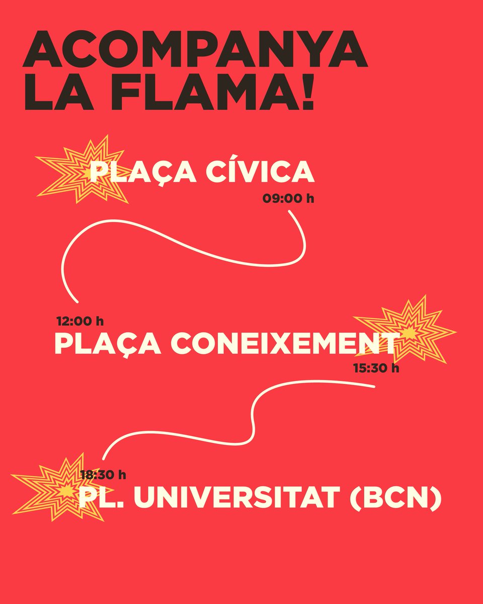 🏃‍♀🔥 Vols acompanyar la flama del Correllengua de campus en campus o de la UAB a Barcelona?

✍️ Apunta't al següent enllaç! form.jotform.com/250193957856067