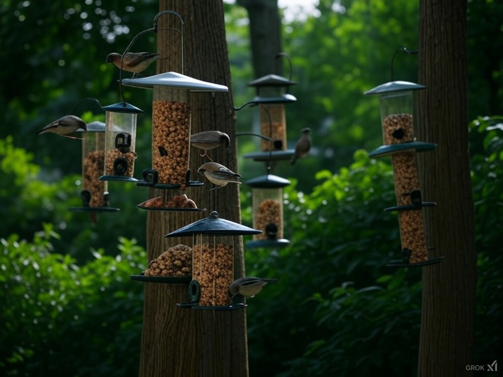 Saturday is my day for cleaning and sterilising my bird feeders.

How often do you clean your feeders and do you also sterilise them to prevent spread of diseases?

#UKGiftHour #UKGiftAM #ShopIndie

Grok image