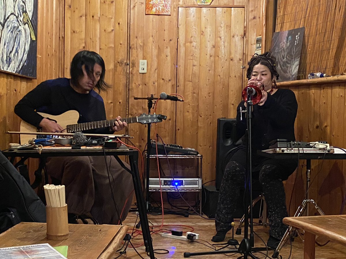 絶賛リハちう！
2.15 (土) ヨシガキルイ(g) second solo レコ発ライブ
ゲスト　石渡岬(tp)
open18時  start19時
チャージ 3000円
御器所なんや
052-762-9289