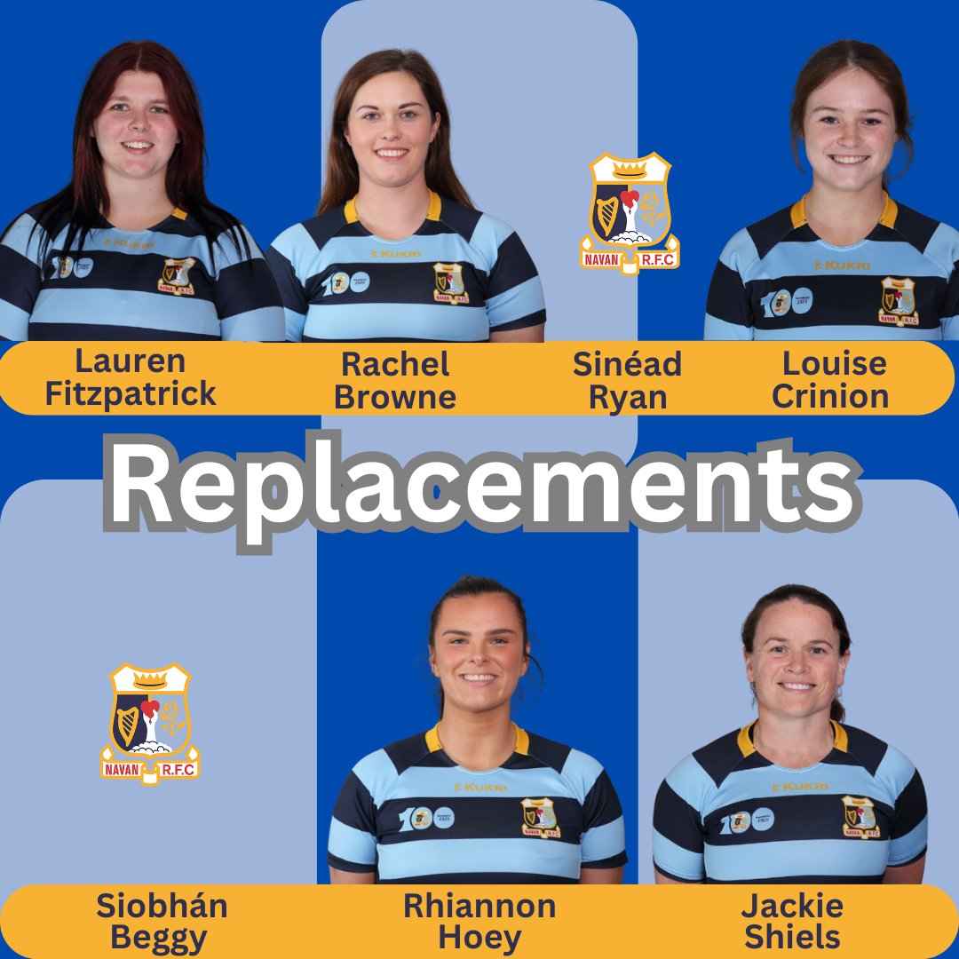Navan RFC Women's Rugby (@navanladiesrfc) on Twitter photo ROUND 11 🔔 of Leinster League #division2 !! Our Women's 1st team are at AWAY to <a href="/ClontarfRugby/">Clontarf Rugby Club</a> tomorrow. Here's your squad
🗓 Sunday 16th February
🏉 KO 1pm
📍 @navanrfc
Undefeated & going for the Leinster League double🏆🏆 Come show your support.
#NavanRFC100 ROUND 11 🔔 of Leinster League #division2 !! Our Women's 1st team are at AWAY to <a href="/ClontarfRugby/">Clontarf Rugby Club</a> tomorrow. Here's your squad
🗓 Sunday 16th February
🏉 KO 1pm
📍 @navanrfc
Undefeated & going for the Leinster League double🏆🏆 Come show your support.
#NavanRFC100