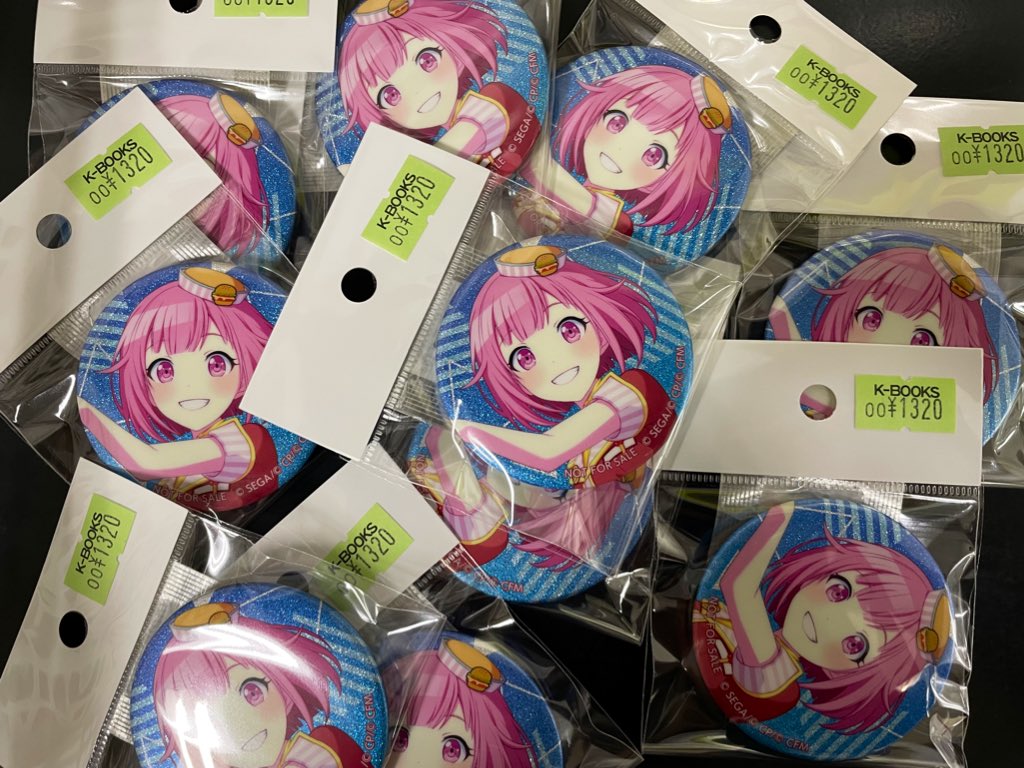 入荷情報】 プロジェクトセカイ グリッター缶バッジ 鳳えむ 入荷しま