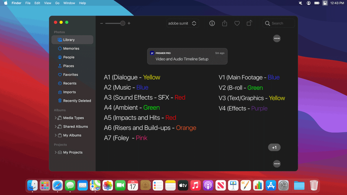 Mrpawl321681's tweet image. Editing gets 10x easier when your timeline is organized! Here’s my Premiere Pro setup for smooth &amp;amp; stress-free workflow:
This setup saves time &amp;amp; headaches! 😅 How do you organize your timeline? 
#VideoEditing #PremierePro #EditingWorkflow #ContentCreation #AdobeSumit