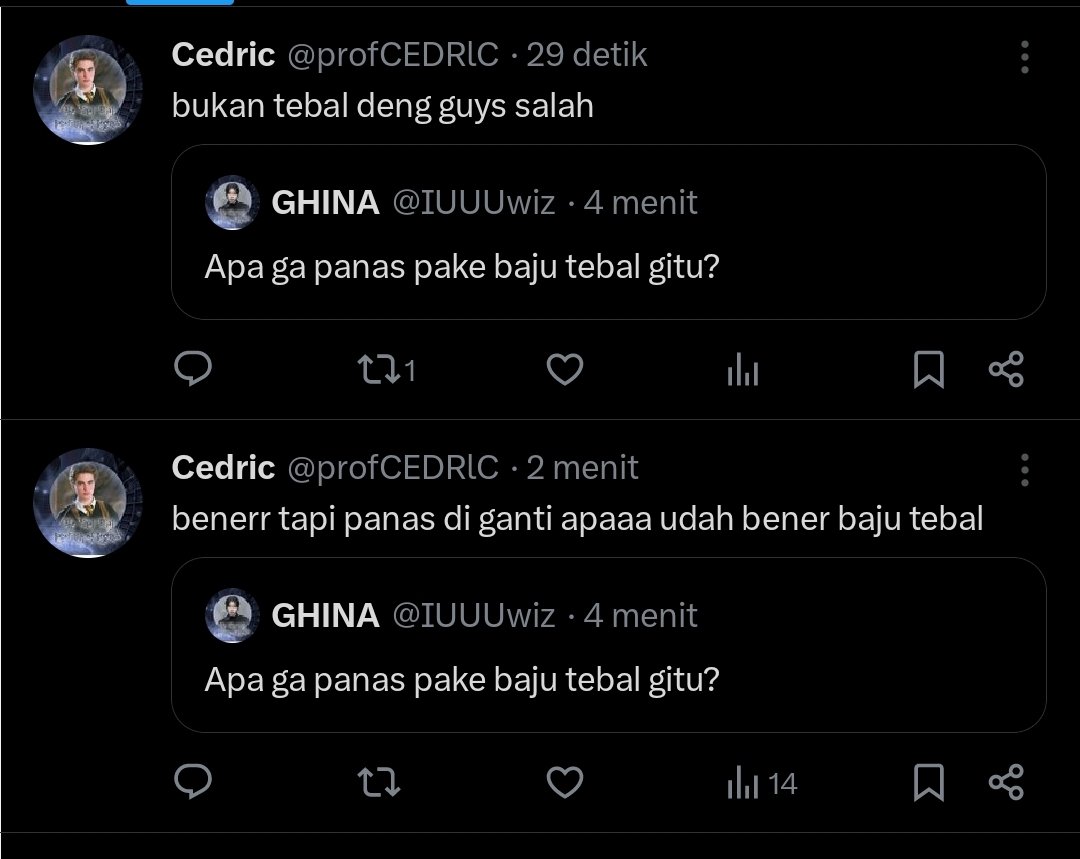 Eh kata gua mah cuekin aja ege biarin kacangin aja