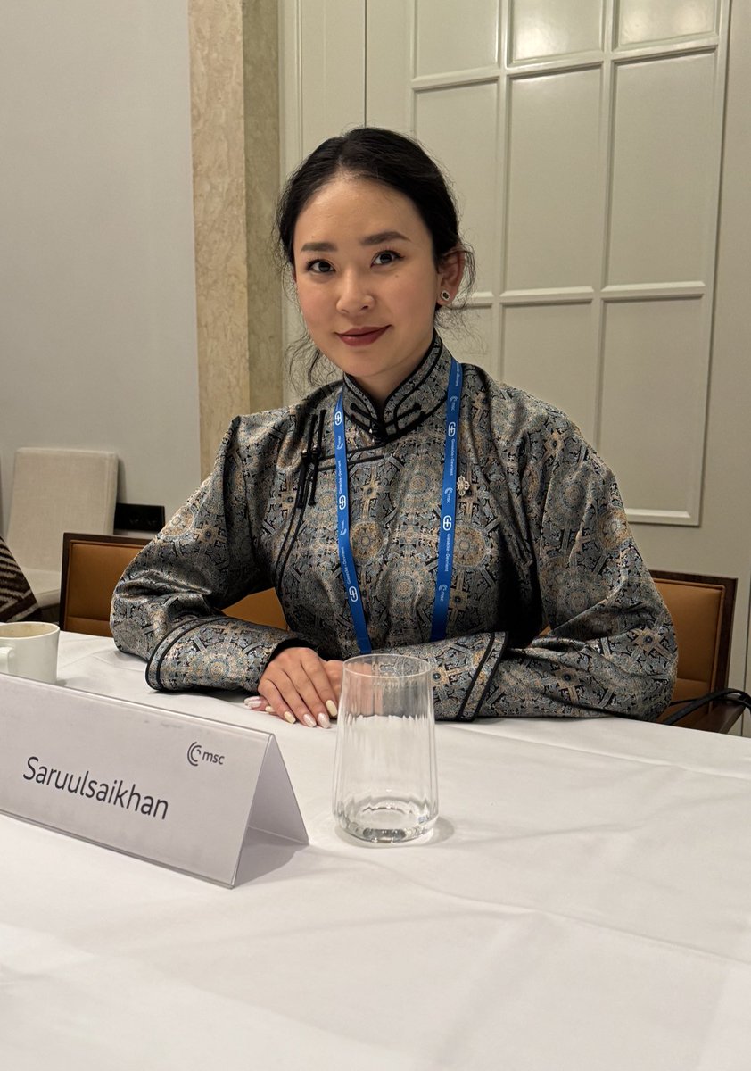 Exciting Discussions at #MSC2025

Attending key discussions on energy infrastructure and national security at the Munich Security Conference 2025. Mongolia has opened big doors for global investors, and the current geopolitical landscape pushes us to act fast and smart.

Grateful