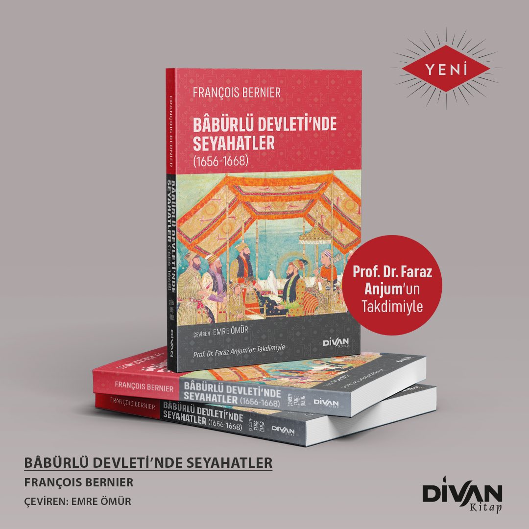 (YENİ KİTAP)

1659'da Hindistan'a gelen ve yaklaşık on yıl bölgede kalan Fransız seyyah François Bernier, modern öncesi dönemin en önemli Avrupalı seyyahlarından biri olarak kabul edilir ki Bernier'in etkisi kendi çağını ve zamanını hayli aşmıştır.

kitapyurdu.com/kitap/baburlu-…