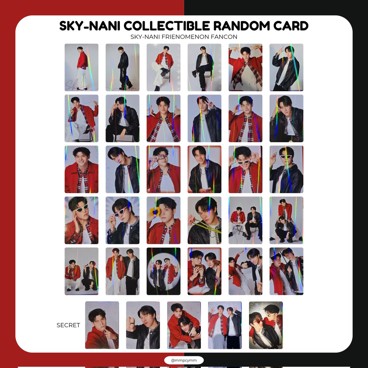 【GMMTV】SkyNani Secret RANDOM CARD Sky Nani Frienomenon Fancon : Collectible Random Card @ eThaiCD.com