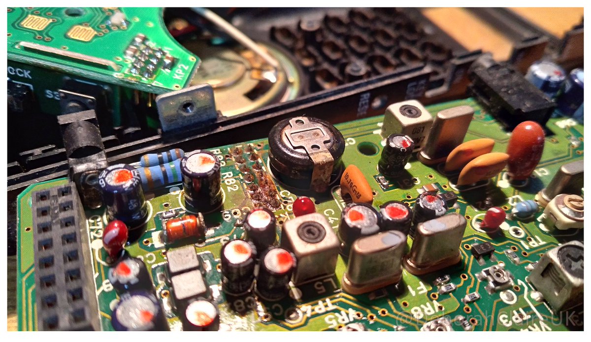 DeborahClaireUK's tweet photo. Those jobs you can't put off any longer, like replacing your 5.5v, .22f capacitor. 
#GirlyFun https://t.co/sk6raeV0iY