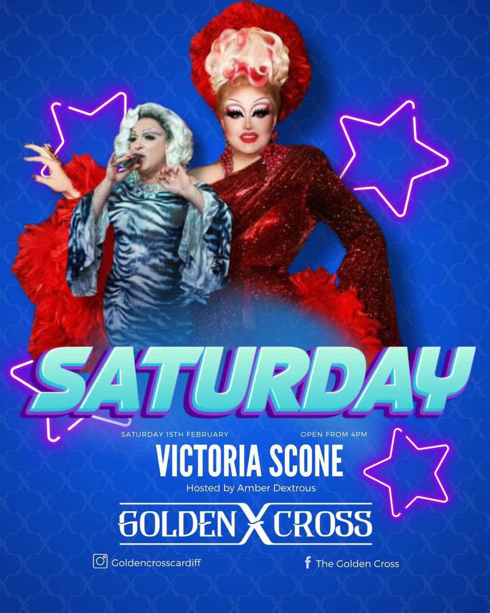 Saturday night with…
@victoriascone 
And our Golden Girl @amberdextrousofficial  💋