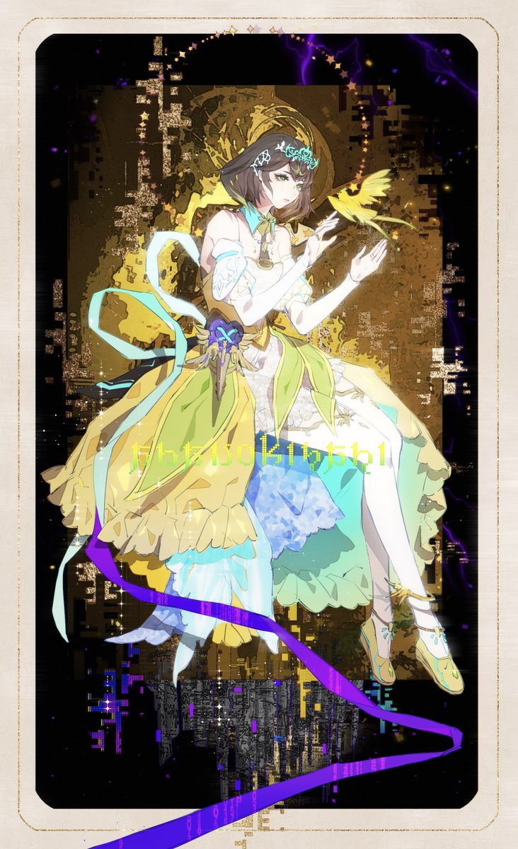 wanna be a canary
*commission 
#ff14 #sphene #スフェーン