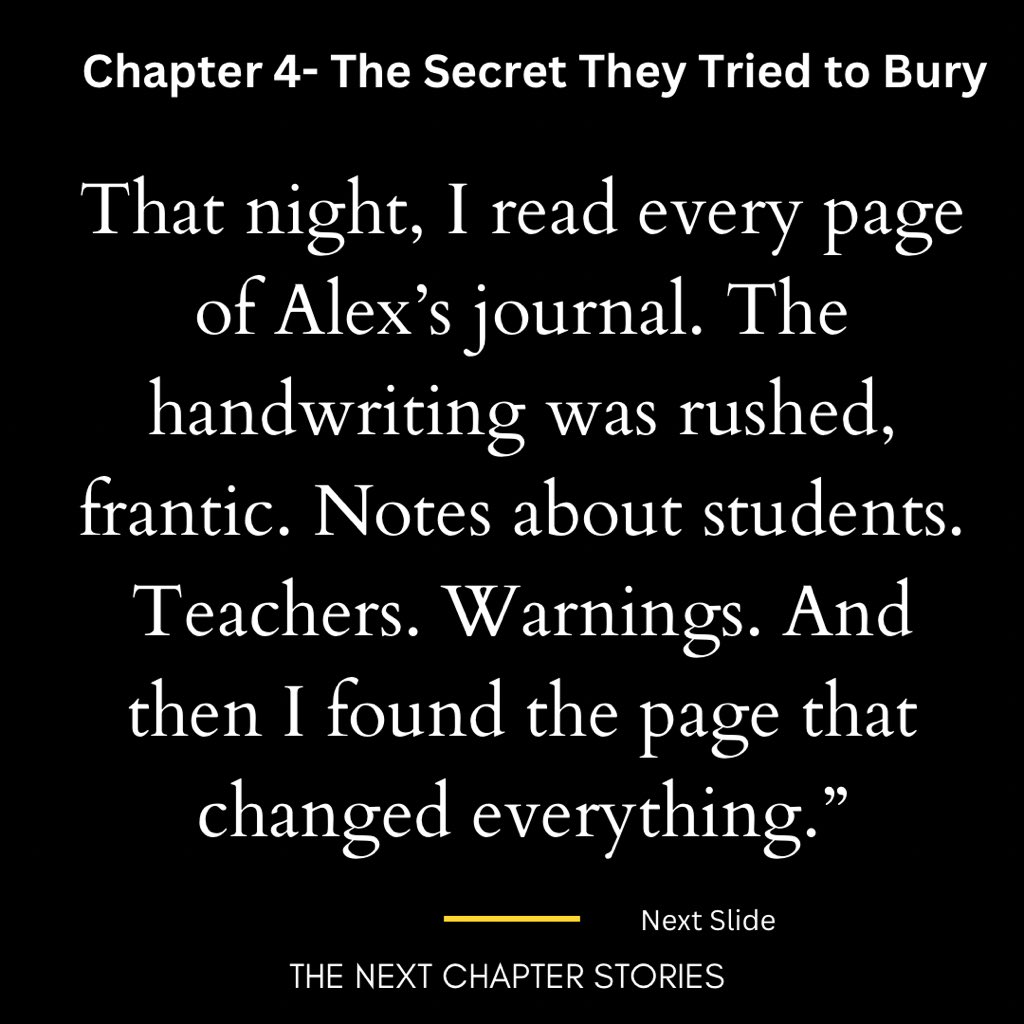 NexChapterNow's tweet photo. Chapter 4
#TheEmptyChair
#NextchapterStories
#threadpost #suspensebooks #webseries https://t.co/stxYjmmGuk