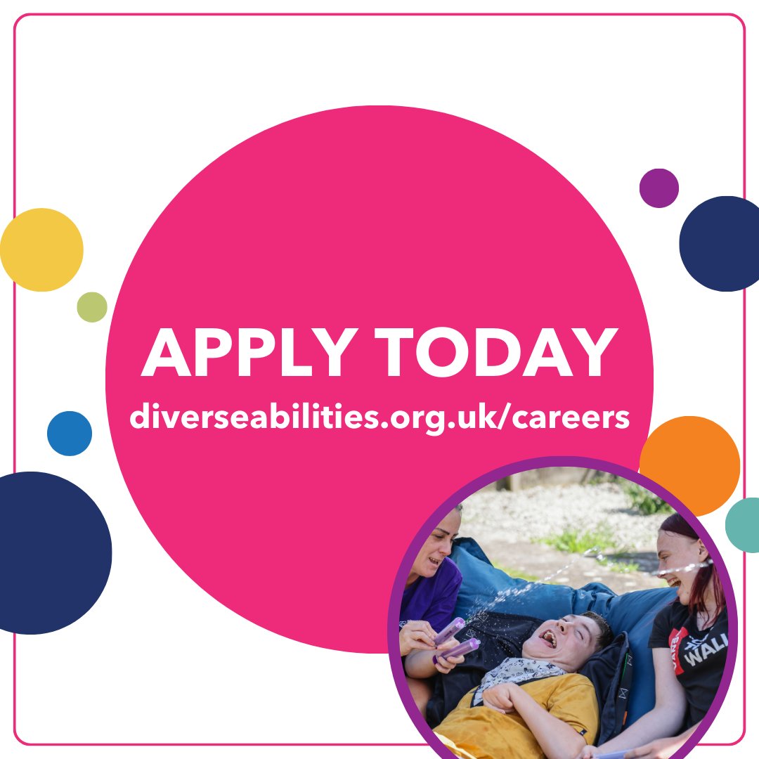 We're recruiting a Transition Support Worker to provide support to young people at home and at Lawford Lodge, our transition respite home in Hamworthy. 

Find out more and apply at: diverseabilities.org.uk/currentvacanci…