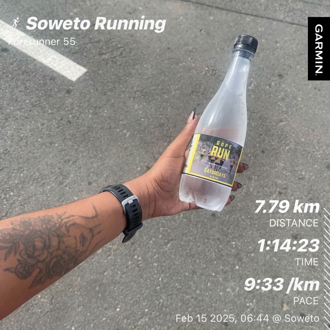 Pale_MissP's tweet photo. Saturday mornings are for #DopeRun ❤️#OkLetsRun #RunningWithTumiSole https://t.co/4AWx3Ljr29