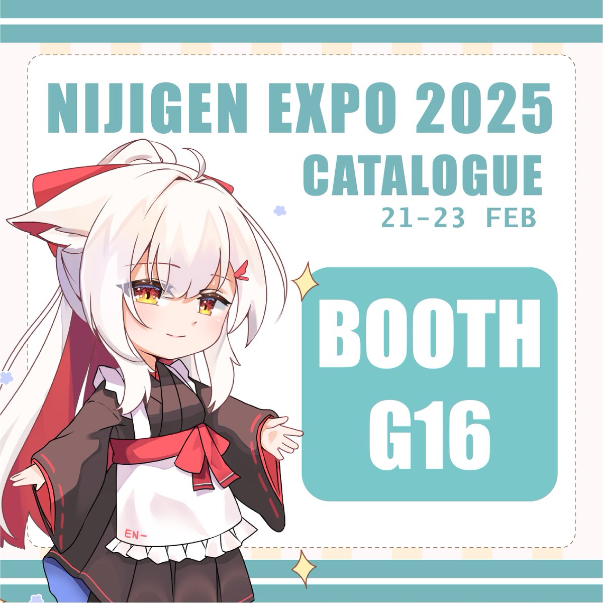 kaien_v's tweet photo. ✨Nijigen Expo 2025 MIECC 参展✨
今年的第一场漫展✨欢迎来光顾摊位噢~下面是我们的
商品栏~

BOOTH：G16 （KAIEN）

地点：Mines International Exhibition &amp; Convention Centre, Seri Kembangan, Selangor

日期：21 - 23 February 2025 https://t.co/v51veyAHxV