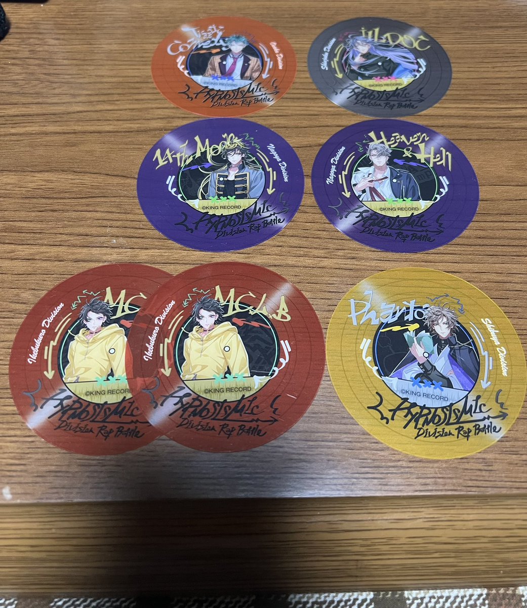 交換】ヒプノシスマイク　ヒプマイ　マツキヨココカラ　ポップコーン　レコード風クリアカード

【譲】簓  寂雷  幻太郎  十四  獄  三郎

【求】  左馬刻＞銃兎  or  200円＋送料

郵送希望です。
検索からお気軽にお声掛けください🍀