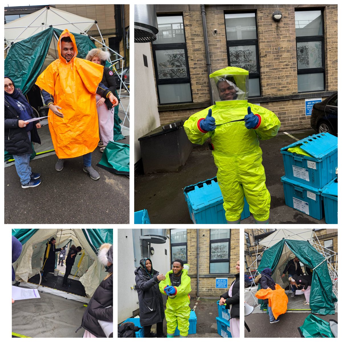 AED- Bradford Emergency Department π (@aedbthft) on Twitter photo Time out and lots of fun learning this week on our ED CBRN training led by our Practice Educator Abdellatif and CBRN lead Senior Sister George. Additional challenging and complex patient scenarios built into the programme to enhance teamwork and effective leadership. <a href="/BTHFT/">Bradford Teaching Hospitals NHS FT</a> Time out and lots of fun learning this week on our ED CBRN training led by our Practice Educator Abdellatif and CBRN lead Senior Sister George. Additional challenging and complex patient scenarios built into the programme to enhance teamwork and effective leadership. <a href="/BTHFT/">Bradford Teaching Hospitals NHS FT</a>