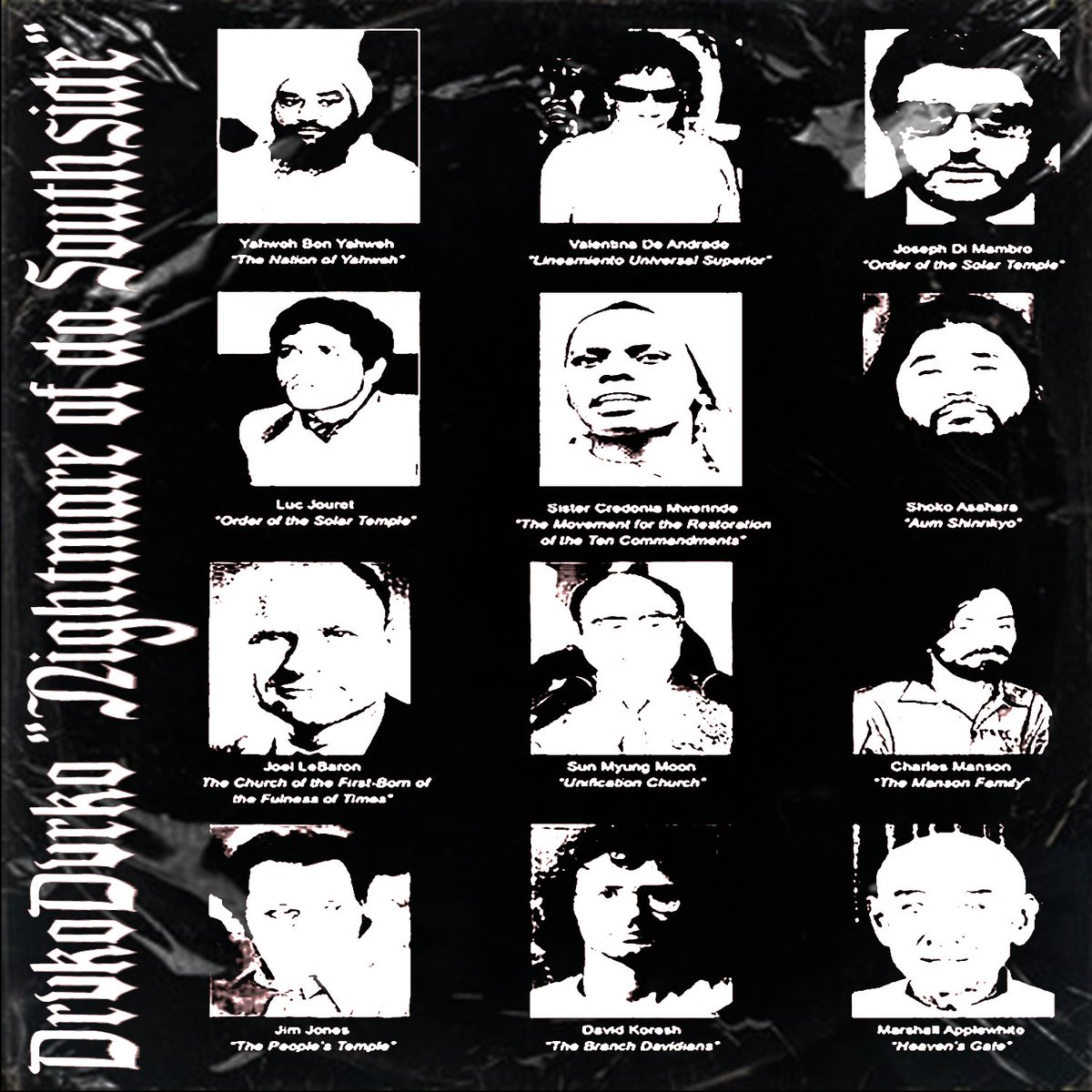 DRAKO DÁRKO "NIGHTMARE OF DA SOUTHSIDE" será mi último trabajo y saldrá en formato Mixtape en videos (Película), formato digital y formato cassette
La fecha de lanzamiento será pronto revelada...