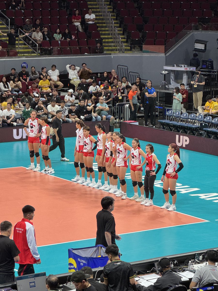 chardsoriano's tweet image. NILABAN NG UE!! IM SO PROUD OF YOU GIRLS!! BAWI!!! #BombaUE #UAAPSeason87 💣🔴⚪️