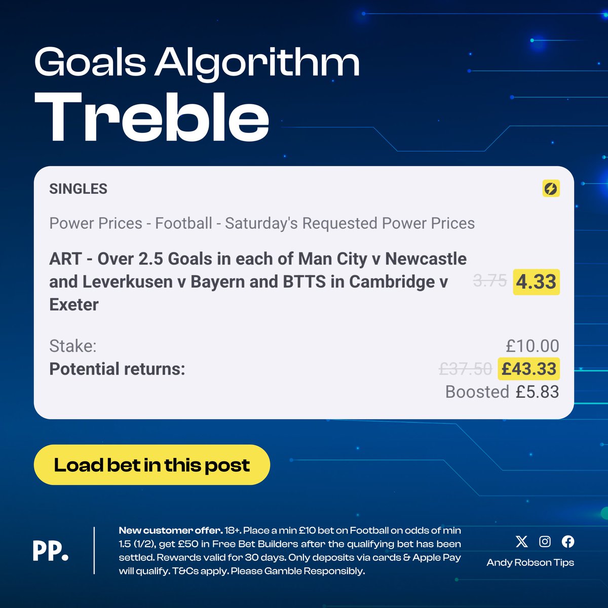 🎩 Andy’s Football Tips tweet media