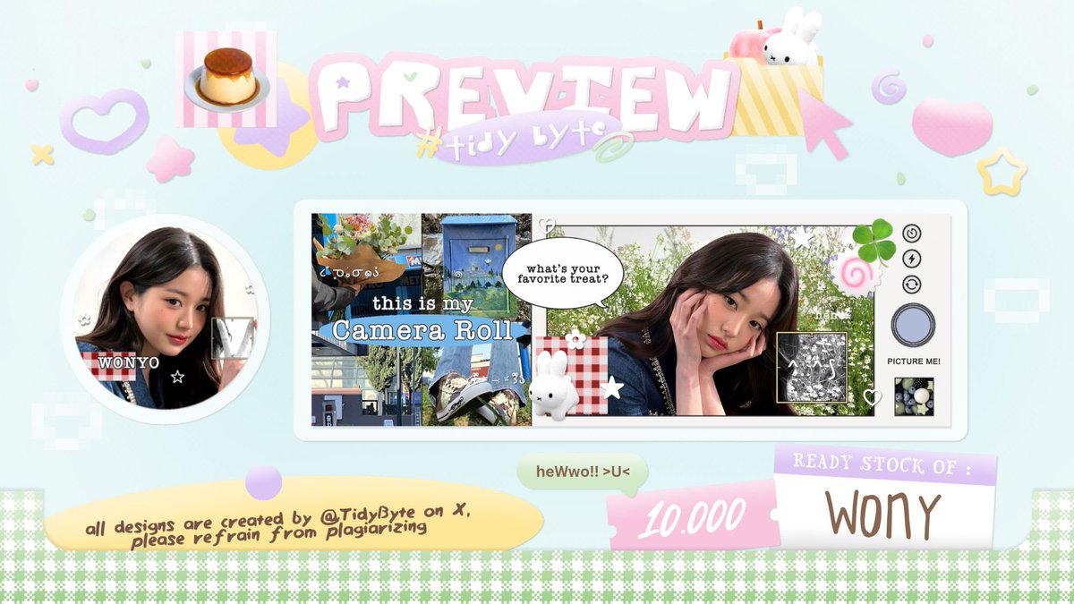 ഒ ׅ ࣪ ִ  help ♡ &amp; rt / repost ? ˖˳ ₊ ⤸ 🍮

sOre — !! Rion ada { ready stock layout wony / wonyoung } dengan price tertera di pic masing masing ya x___0 Keduanya free retext kok :9 Jika tertarik silahkan ketuk DM Marion 🐰 

#zonauang #zonajajan