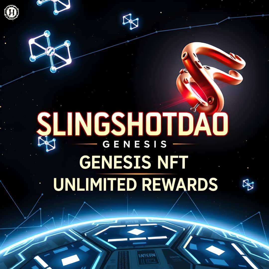 Key Benefits of <a href="/SlingshotDAO/">Slingshot</a>  Genesis NFT

Partner Airdrop for SlingshotDAO Genesis NFT Holders.

Special SLING token reserved for all <a href="/SlingshotDAO/">Slingshot</a>  Genesis NFT holders.
