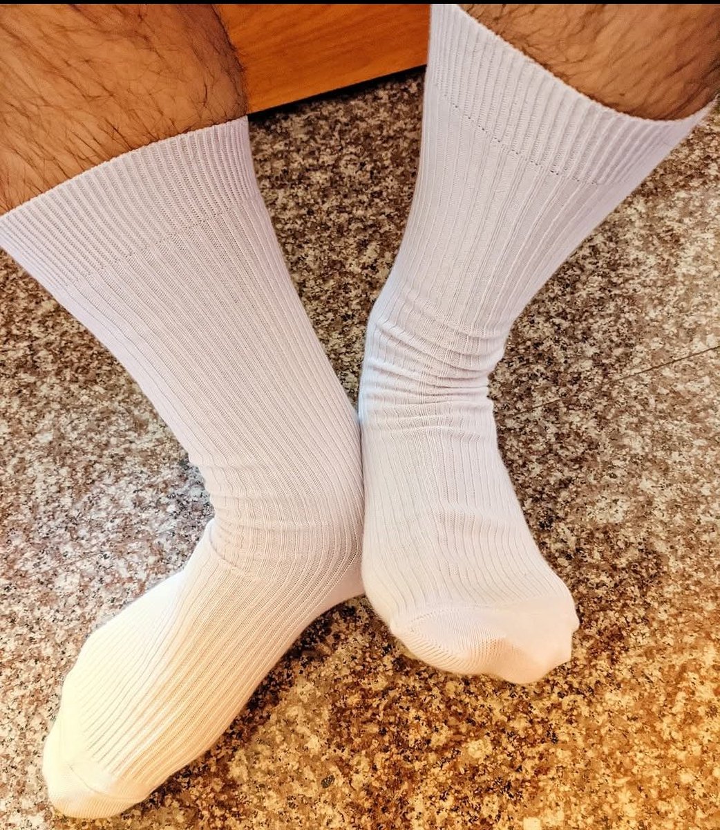 條紋白襪穿起來🔥🔥🔥