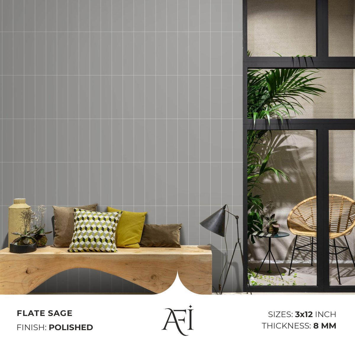 amazingfloorin's tweet photo. Tiles are a lasting investment in the energy and essence of your home. 
.
FLATE SAGE 
Size: 3x12 Inch 
Finish: Polished 
Thickness: 08mm 
. 
Contact Us👇
📞 +1 (747) 222-9167
Explore for more :-
https://t.co/Kzvaz4KBbc
.
#amazingflooring https://t.co/sh7l4bfkSH