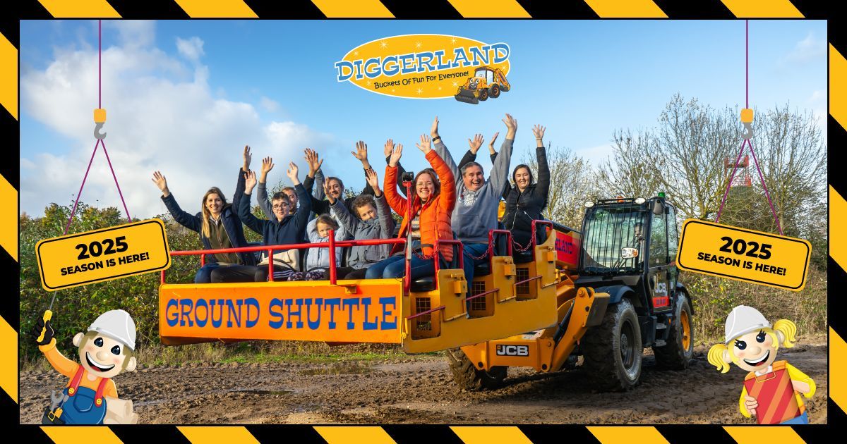 Diggerland_UK's tweet image. 🚜🎉 Diggerland is back! We're reopening for the 2025 season TODAY! Get ready for a thrilling adventure with real construction equipment, fun activities, and memories to last a lifetime! 🤩 #Diggerland2025 #BackInAction #AdventureAwaits
