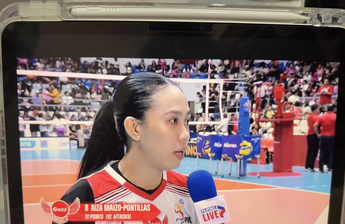 POG Nang Aiza Maizo-Pontillas 🙌 #PVL2025
