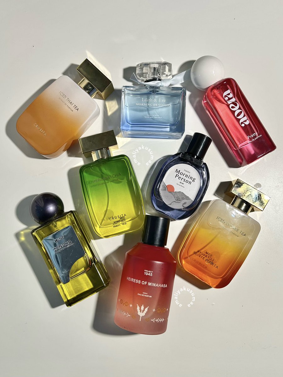 amaliyakusumaa's tweet photo. 🗣️: PARFUM KAMU KOK ENAK2 SEMUA SI???

aku dengan kesadaran penuh nunjukin koleksi parfumku⤵️.... blind buy pun gabakal rugi💯👌🏻 https://t.co/HRLlL9u6tN