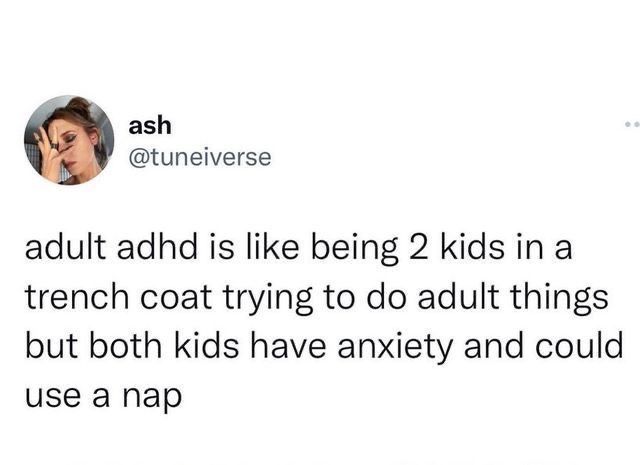 ADHD Memes (@adhdforreal) on Twitter photo 