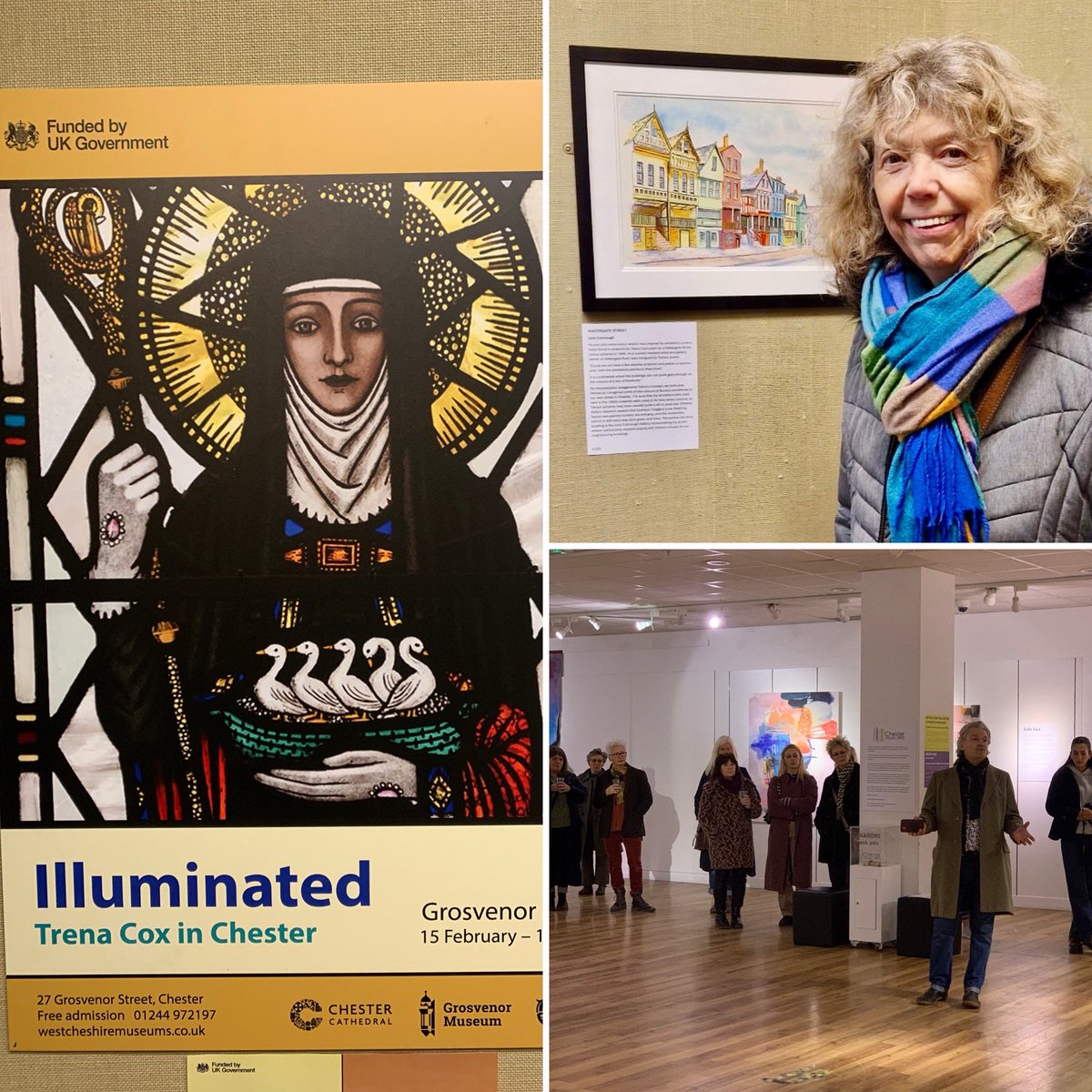 Julie Colclough Gallery (@colcloughart) on Twitter photo Two packed private views in two evenings which just proves #Chester wants more art! Firstly the @chestervisualarts exhibition on Thursday followed by the Trena Cox exhibition at the Grosvenor Musuem <a href="/cwacmuseums/">CWAC Museums</a> on Friday (where I have a small contribution). Both worth a visit! Two packed private views in two evenings which just proves #Chester wants more art! Firstly the @chestervisualarts exhibition on Thursday followed by the Trena Cox exhibition at the Grosvenor Musuem <a href="/cwacmuseums/">CWAC Museums</a> on Friday (where I have a small contribution). Both worth a visit!