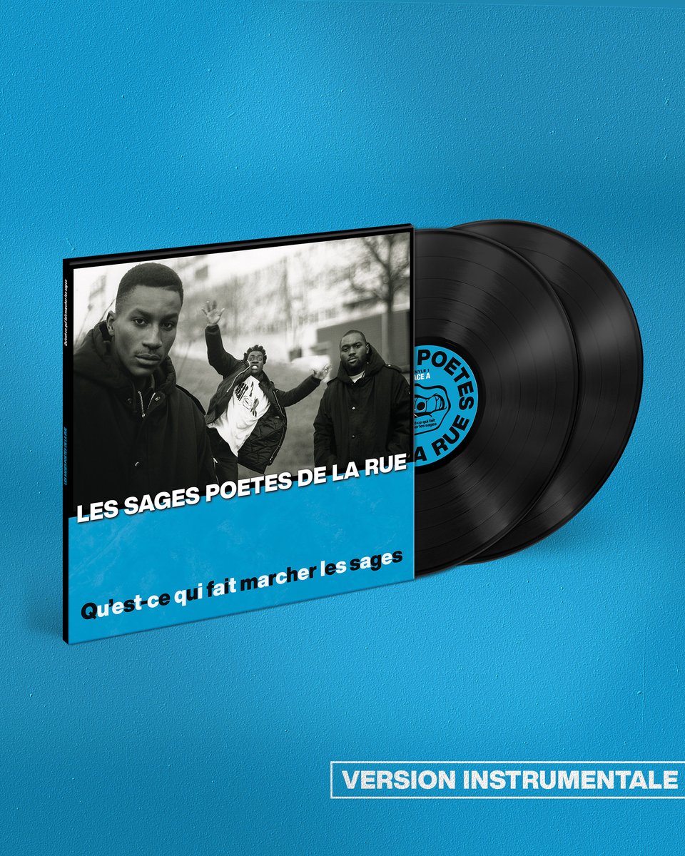 🎶 30 ans après, "Qu'est-ce qui fait marcher les sages" revient ! Les Sages Poètes de la Rue rééditent ce classique du rap français en vinyle remasterisé, avec version Gatefold et instrumentale. Un must pour les fans de rap old school  👉 shorturl.at/AVoNx