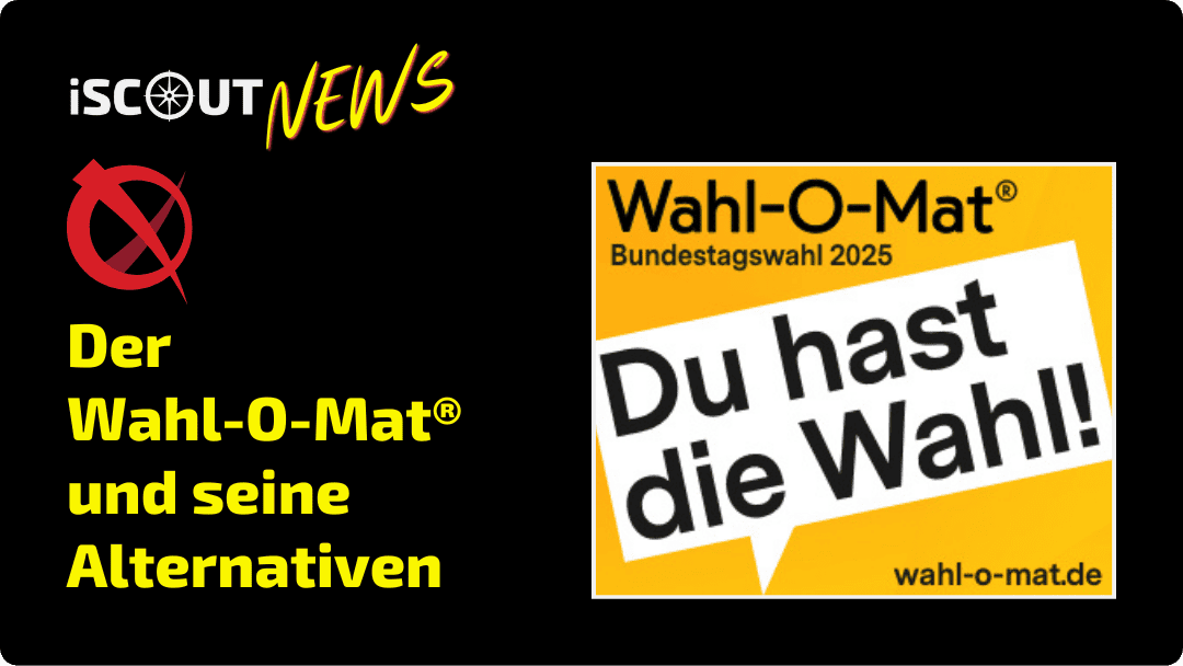 Noch rund eine Woche bis zur Bundestagswahl am 23. Februar 2025. 
Wer noch unschlüssig ist, kann sich beim Wahl-O-Mat oder alternativen Angeboten informieren. 
Probiere es aus und informiere dich, bevor du deine Stimme abgibst! #Wahlomat #Wahl #Bundestagswahl2025