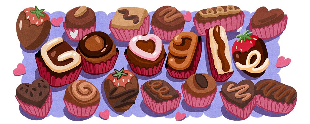 kensherman902's tweet image. Looks like #GoogleDoodles is on hiatus. 👀#ValentinesDay