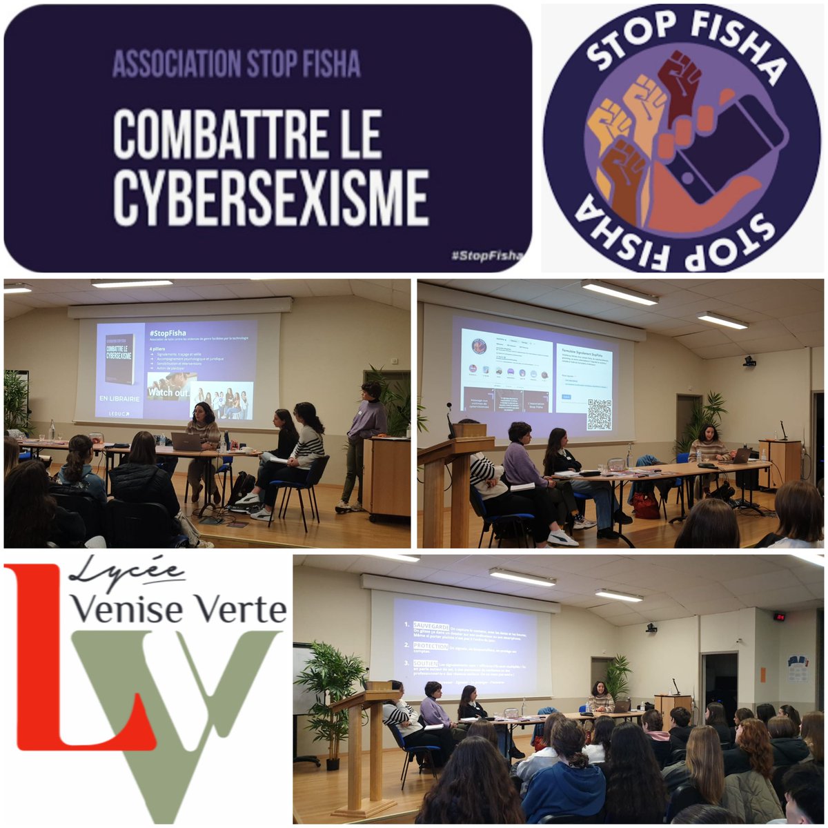 LvvNumerique's tweet image. Retour sur la semaine au @LvvNumerique @NiortAgglo : dans le cadre du #SaferInternetDay , intervention de l&apos;association @StopFisha pour nos élèves,  organisée par @DrillaudEstelle 👏 @salliouxbel @acpoitiers @SentisCatherine @DSDEN79