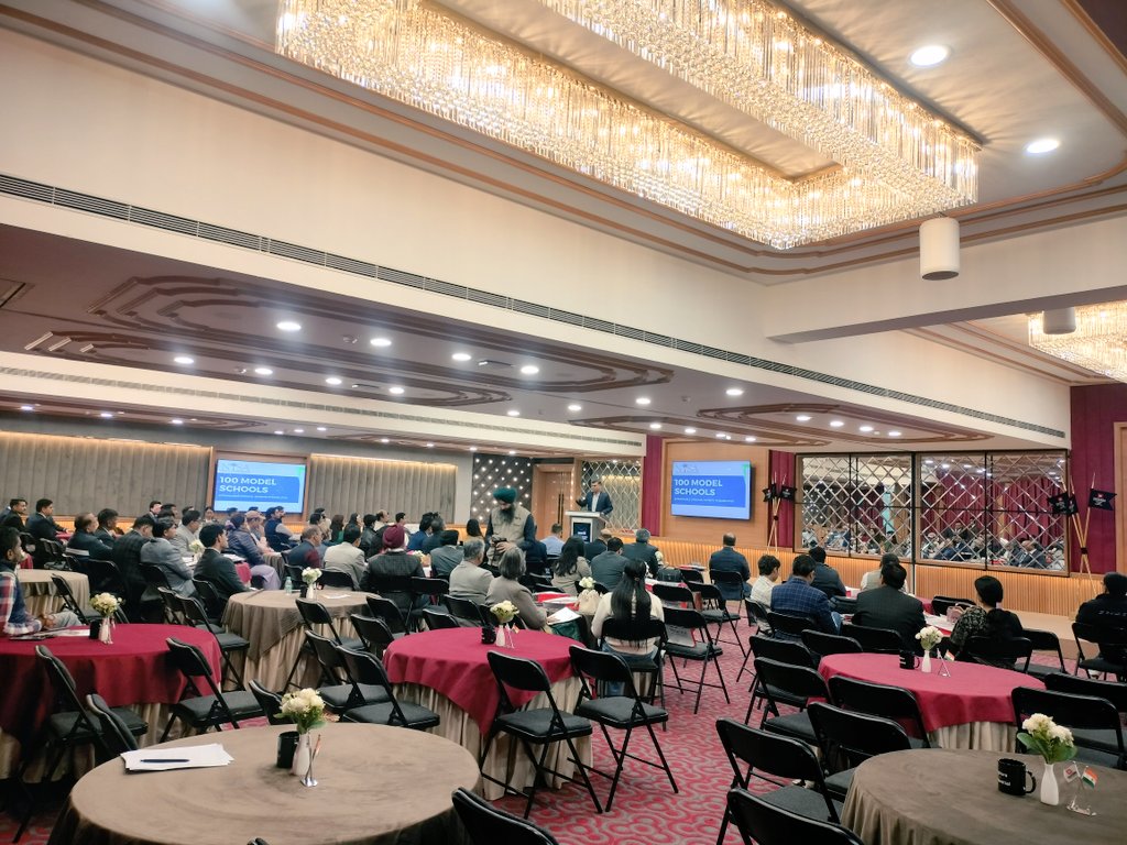 #NISA has started the first physical meeting for the journey of #100ModelSchools project. #Education #SchoolLeadership #PrivateSchools #Haryana #Delhi #NISAIndia