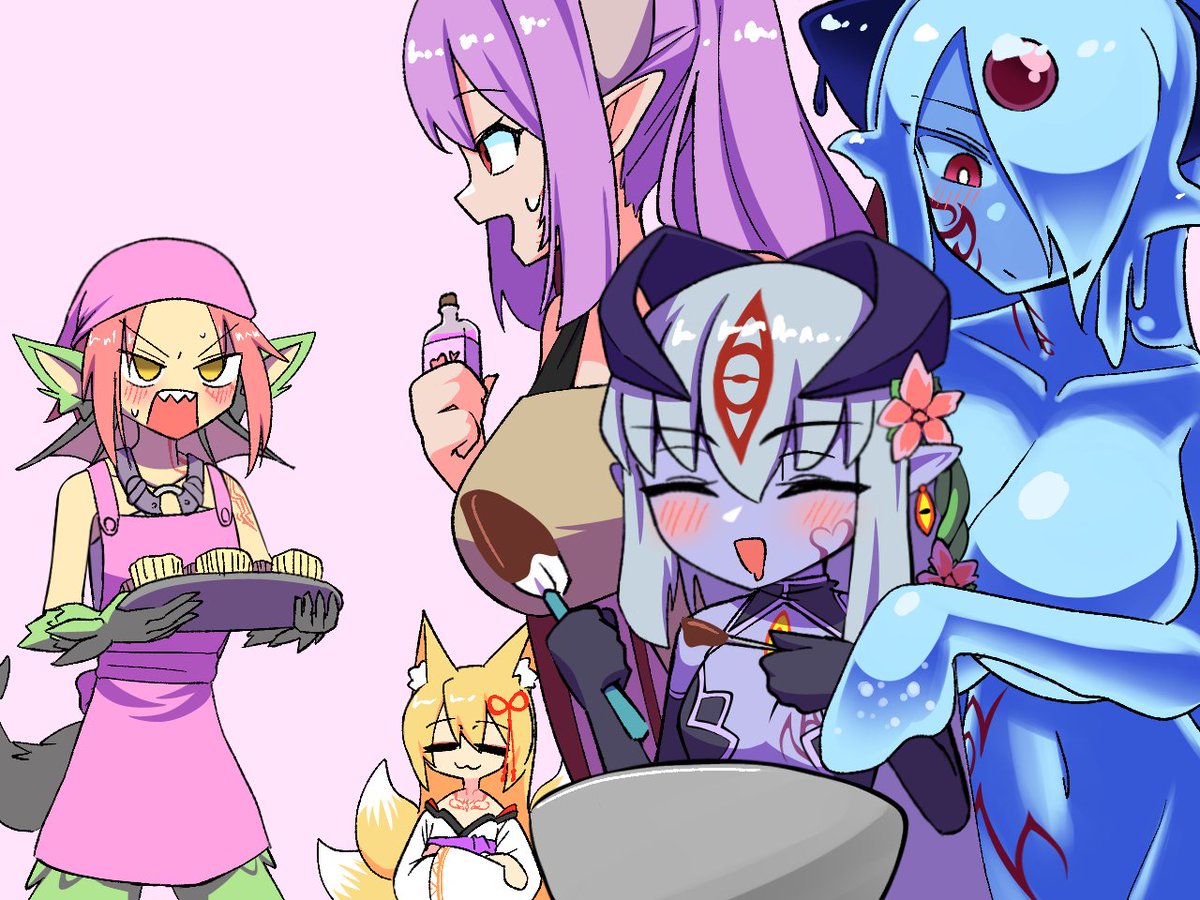 2月前半期もんむす編🐍
グノーシスがイケメンすぎて今全端末ホーム画面これ僕 