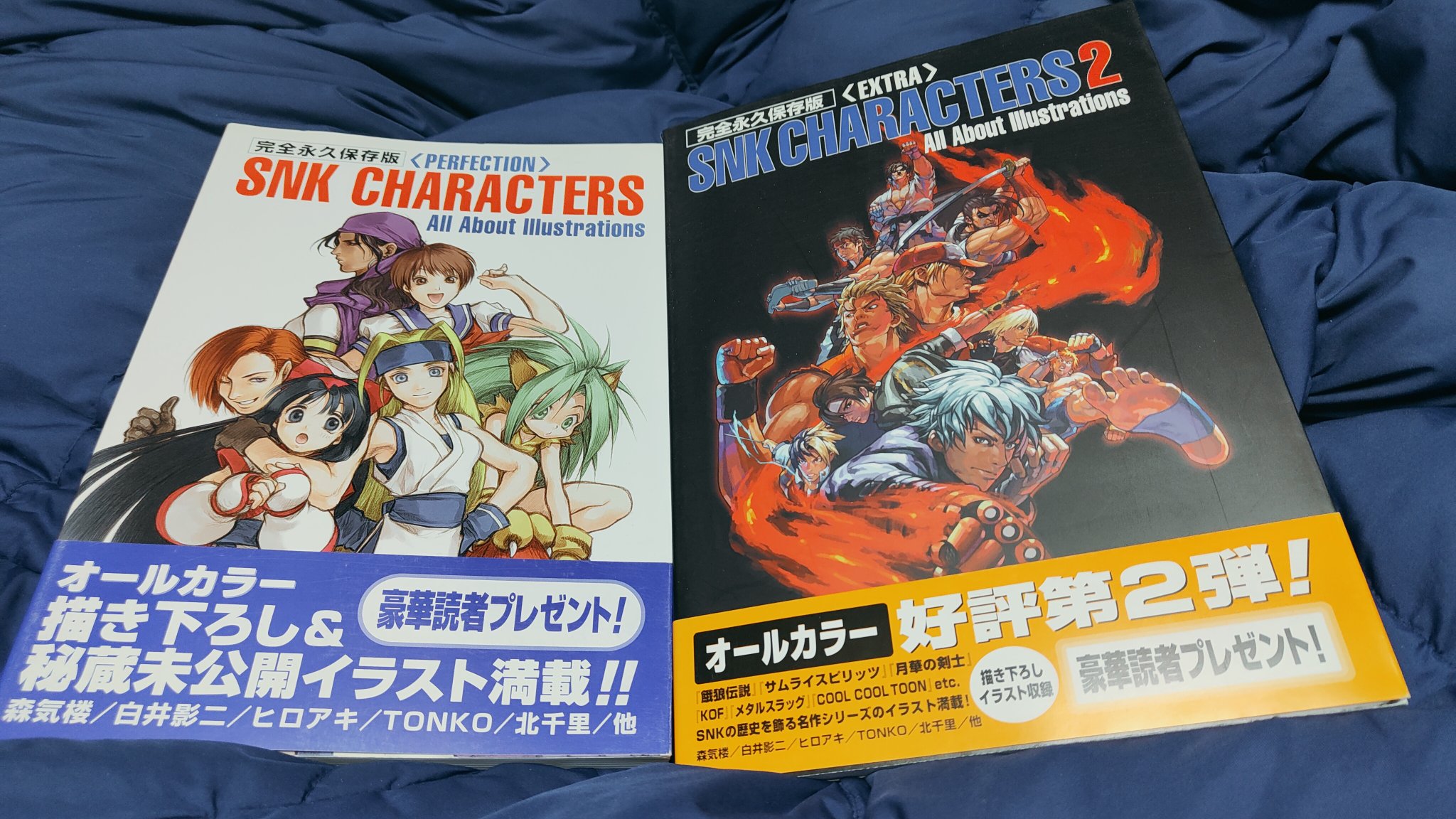 SNK CHARACTERS All About Illustrations