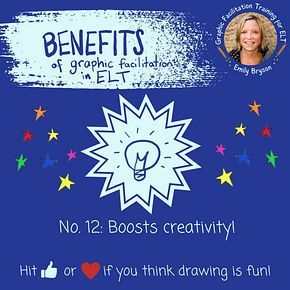 Are you a creative person? Many teachers are! 💡

Graphic Facilitation is a great way to express yourself and to inspire students and course participants to do the same.

Download my free guide:

emilybrysonelt.com/freebies/

#ESOL #TESOL #TEFL #graphicfacilitation #education #courses