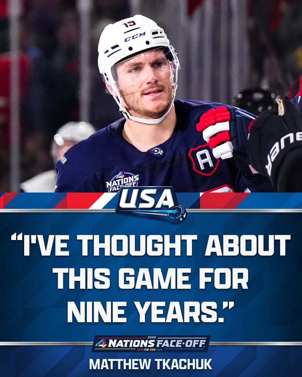 🏒🇸🇪-🇫🇮
🕖18:00 öppnar <a href="/NiklasJihde/">Niklas Jihde</a> &amp; Foppa studion.
🎙️<a href="/Niklas_Holmgren/">Niklas Holmgren</a> &amp; Notan
🎤<a href="/FridaNordstrand/">Frida Nordstrand</a> 
📺TV6/Viaplay

 🏒🇨🇦-🇺🇸 
🕑02:00
🎙️<a href="/Niklas_Holmgren/">Niklas Holmgren</a> &amp; Notan
📺TV6/Viaplay

🏒God morgon, 4 Nations!
🕗08:00 
🎙️<a href="/DahlbergTobias/">Tobias Dahlberg</a>, <a href="/pasen22/">Håkan Södergren</a> &amp; <a href="/ErikGranqvist/">Erik Granqvist</a> 
📺TV6/Viaplay
#4Nations