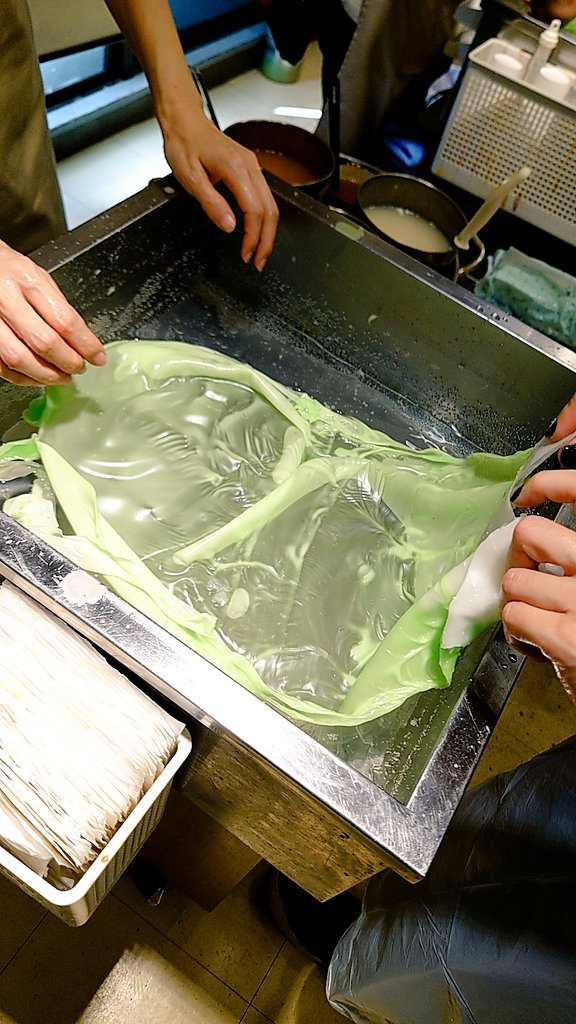 今日は食品サンプルを作った🍤 