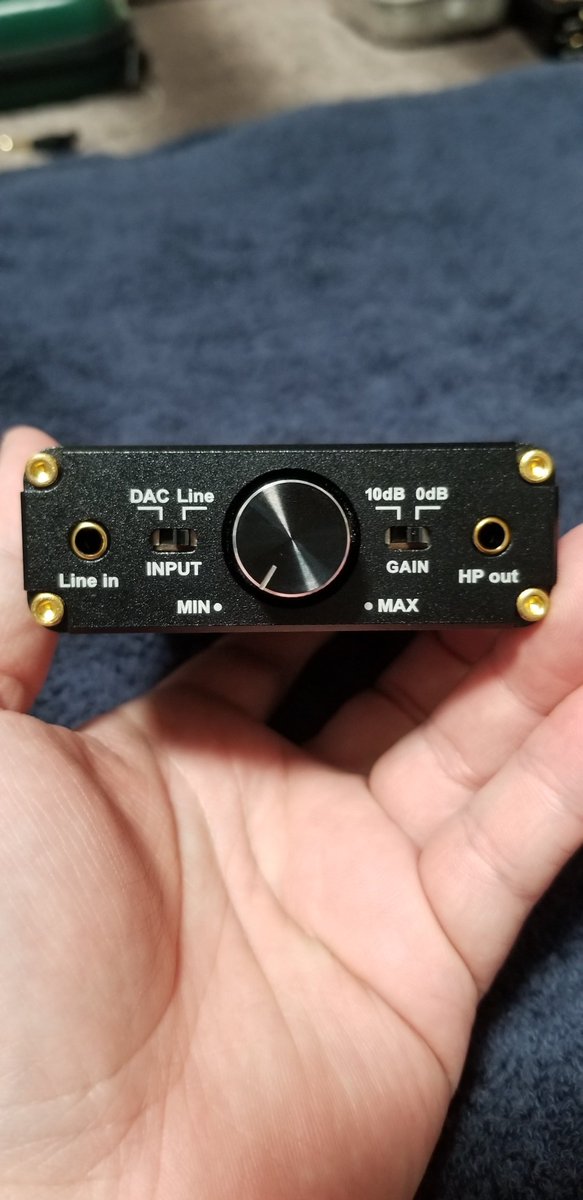 kimumancokupaa's tweet image. @lovecha81983716 よりレンタルしました
KAEI DESIGN TAP2 
真空管の艶のある良い音が聴こえますアナログな音ってこんな感じだな～と思わせるような良い音ですね
曲を再生してないときは若干のノイズが聞こえますが曲を流すと聞こえなくなるので問題なさそうです
#KAEIDESIGN #TAP2 #真空管