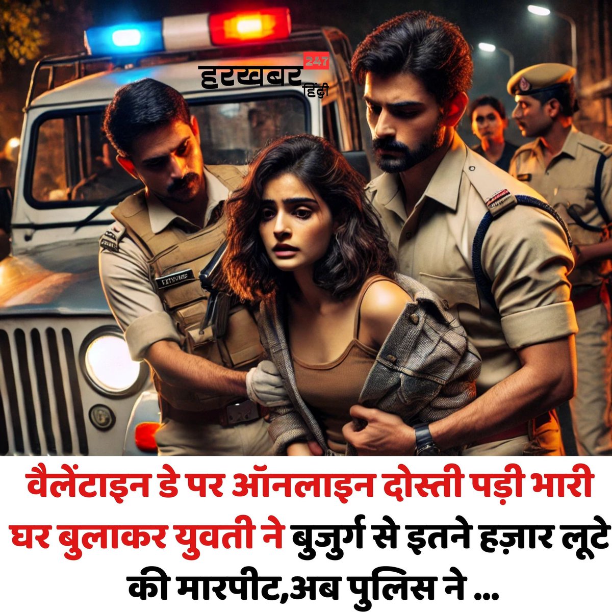 harkhabar247's tweet image. harkhabar247.com/tinder-scam-la…

 #ValentineDayScam  
 #OnlineFraud  
#DatingAppScam  
#IndoreCrimeNews  
#ElderlyVictim   #SocialMediaFraud  
#CyberCrimeAwareness  
#PoliceArrest  
#ValentineDaySafety  
#OnlineSafetyTips