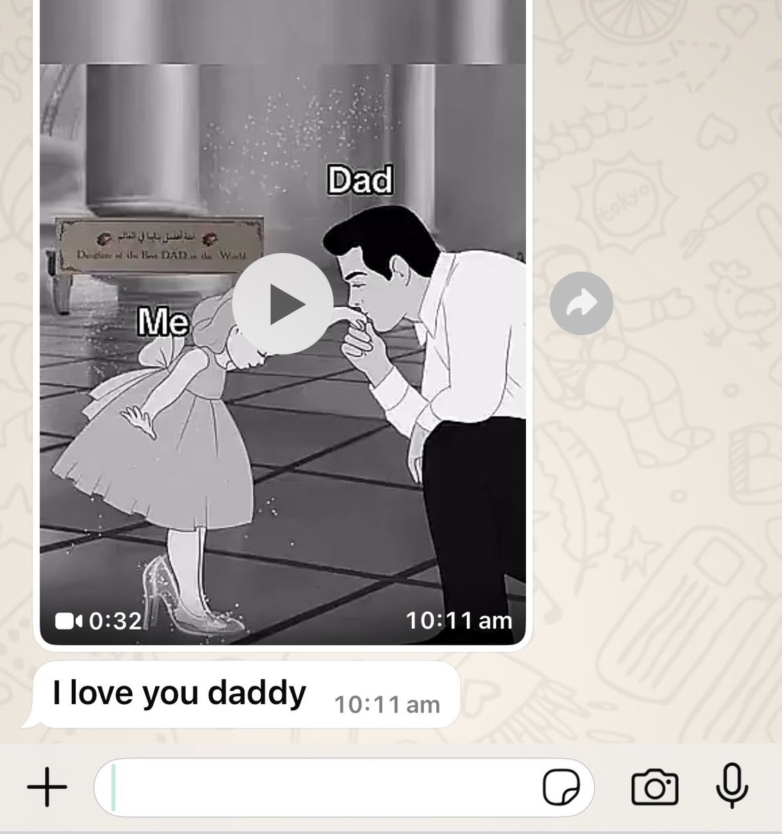 Nothing better than getting messages like these from my daughter ❤️💕