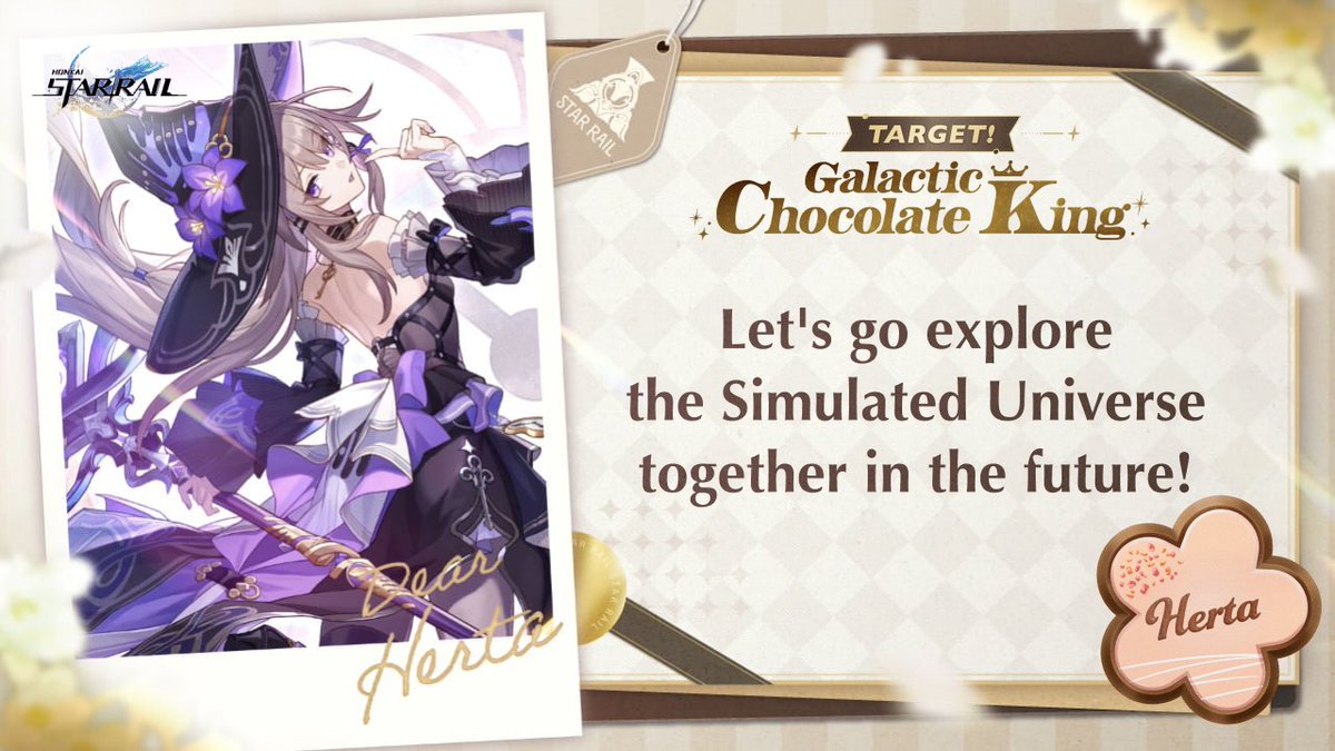Darkstar96969's tweet photo. @honkaistarrail #TargetGalacticChocolateKing #Herta https://t.co/qBUz0wUq5u