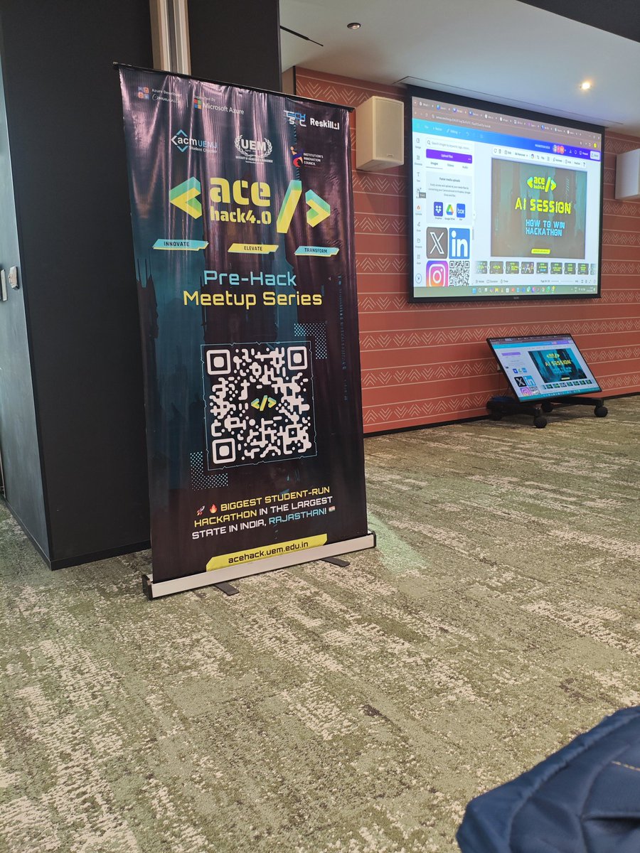 chinmaybhattt's tweet image. AceHack 4.0 Pre-Hack Meetup! at Microsoft office Acehack 4.0 AceHack 4.0 

#AceHack #AceHackPreMeetup #AceHack4.0 #hackathon