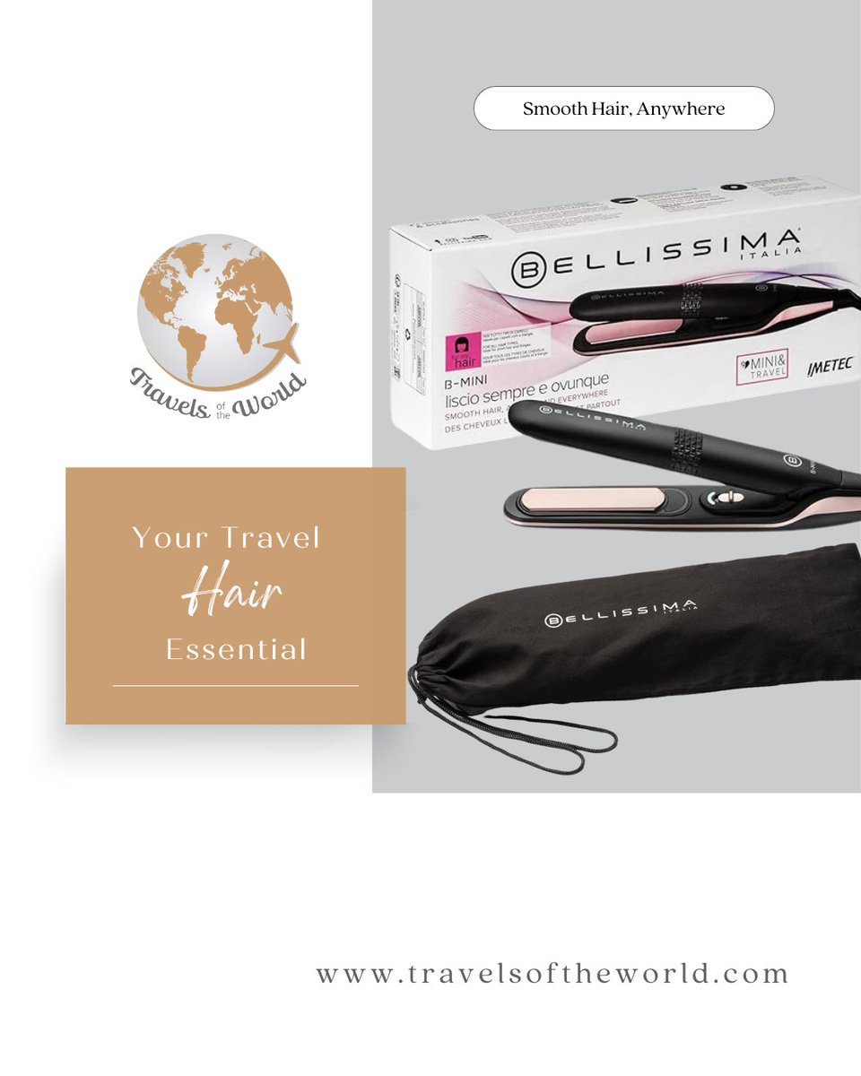 AngelaJaneLife's tweet image. Sleek, smooth hair on the go! Travel-Friendly Hair Straightener gives you pro-level styling in a compact size, perfect for your next adventure! 💼✈️

Shop now! 🔗 amzn.asia/d/ilh2quD

#travelfriendly #travelhacks #TravelBeauty #EffortlessStyle #travelsoftheworld