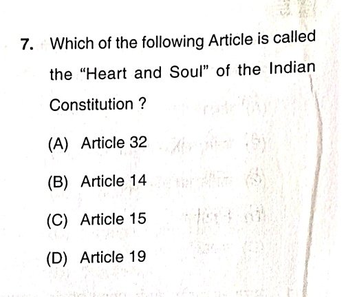 CSExamination's tweet image. CGPSC Prelims Exams 2025 !!

Topic:  Polity and Governance 

𝗖𝗼𝗺𝗺𝗲𝗻𝘁 𝘆𝗼𝘂𝗿 𝗮𝗻𝘀𝘄𝗲𝗿 !

#UPSCPrelims #UPSC #uppsc #roaro #mppsc #ukpsc #HPSC #JPSC #CGPSC